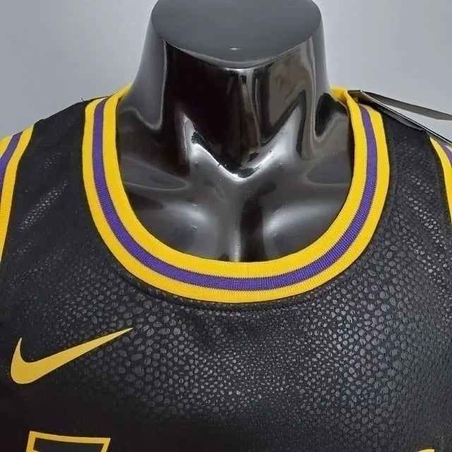 Camiseta Regata Los Angeles Lakers Preta Black Mamba - Nike - Masculina