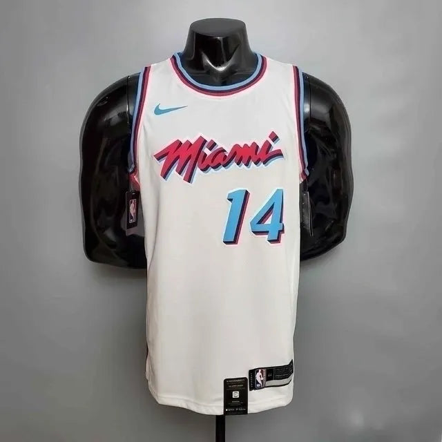 Camiseta Regata Miami Heat Branca - Nike - Masculina