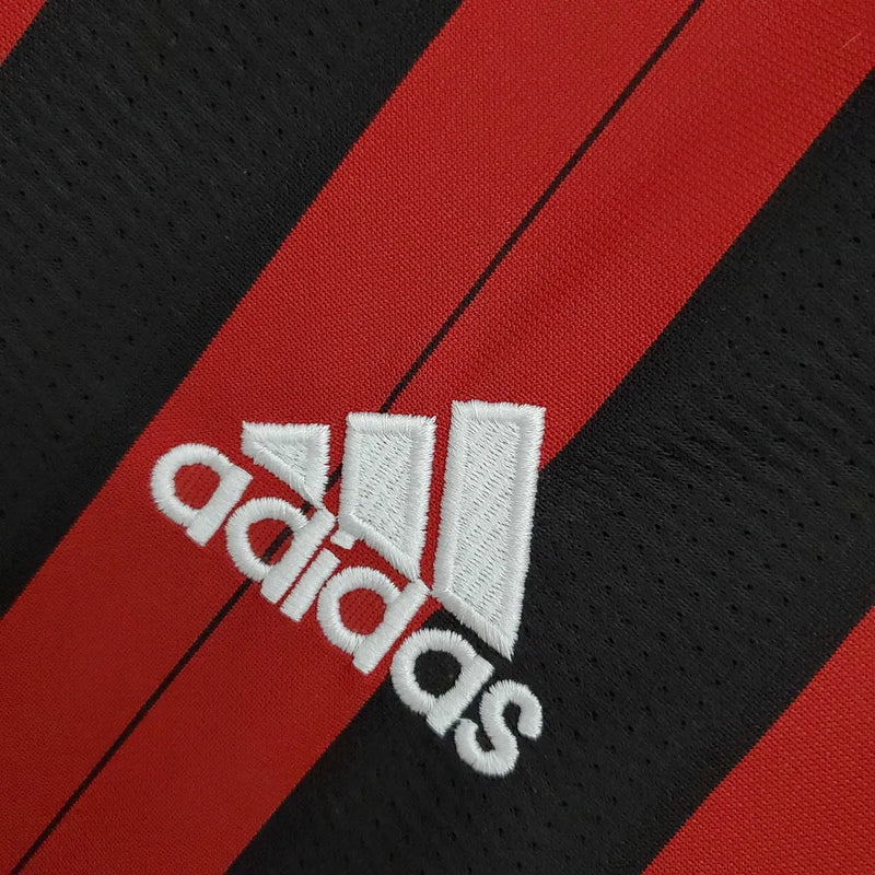 Camisa Retrô AC Milan 2013/2014 - Masculina Adidas - Vermelha e preta