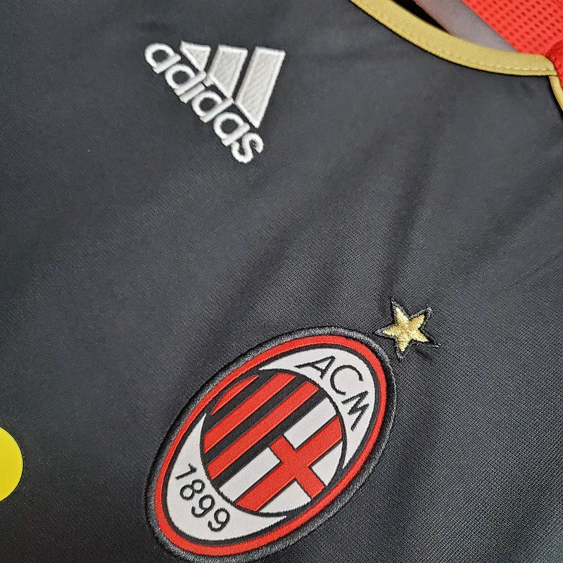 Camisa Retrô AC Milan II 2006 - Masculina Adidas - Preta