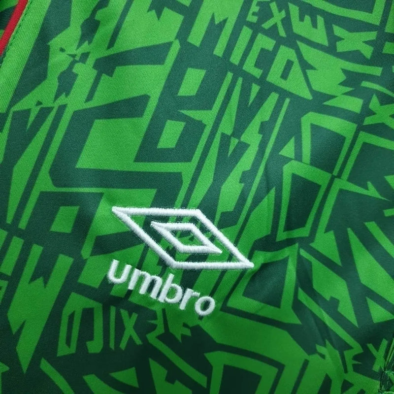 Camisa Seleção do México Retrô 1994 Verde - Umbro