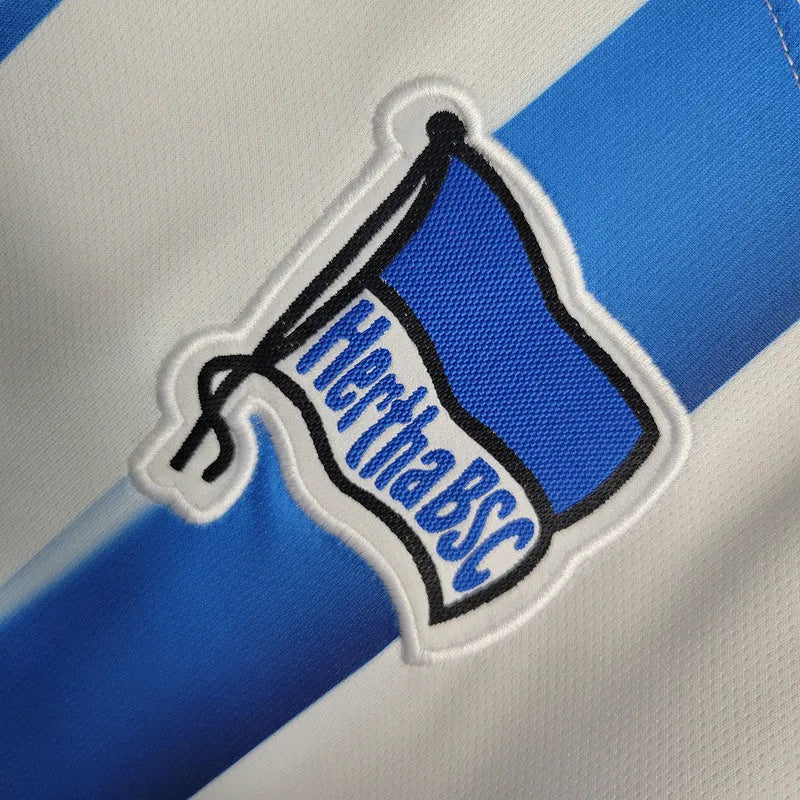 Camisa Hertha BSC Edição Especial 23/24 - Torcedor Nike Masculina - Branca com detalhes em azul