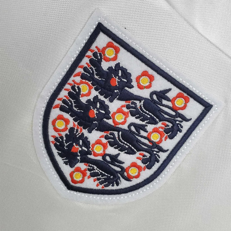 Camisa Retrô Seleção da Inglaterra 1982 - Admiral Masculina - Branca