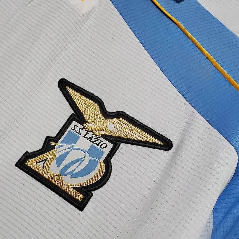 Camisa Retrô Lazio 1998/2000 - Puma Masculina - Branca