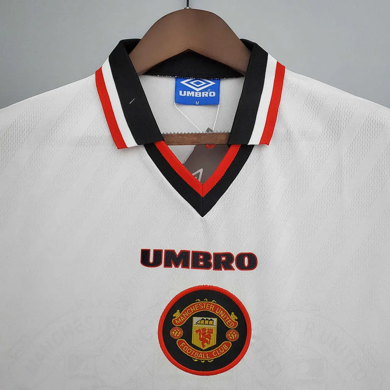 Camisa Manchester United Retrô 1996/1997 Branca - Umbro