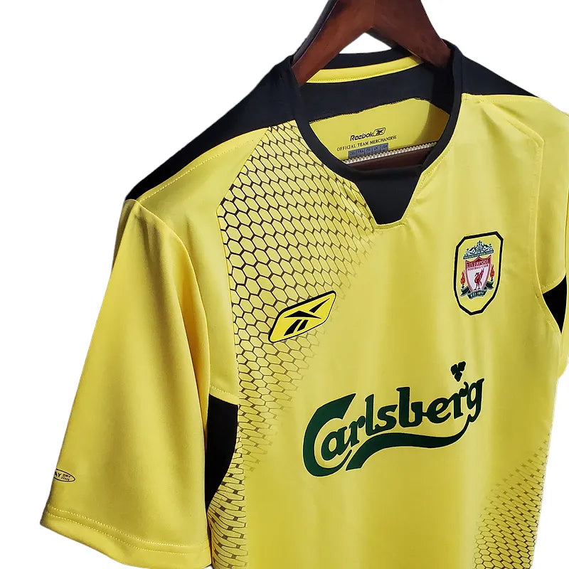 Camisa Liverpool Retrô 2004/2005 Amarela - Reebok