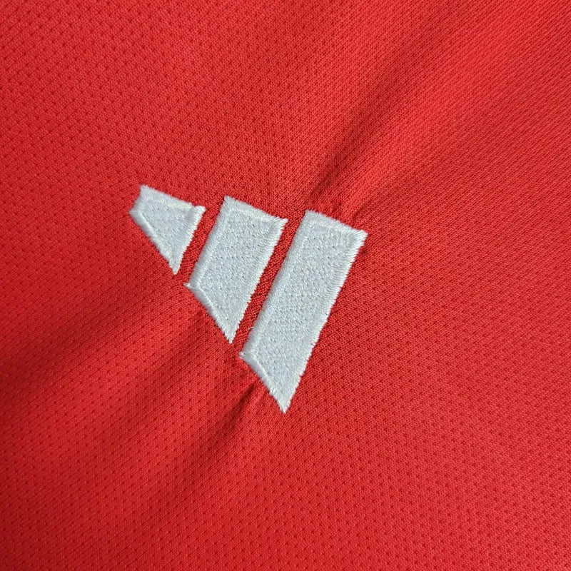 Kit Infantil Internacional I 24/25 - Adidas - Vermelho e branco