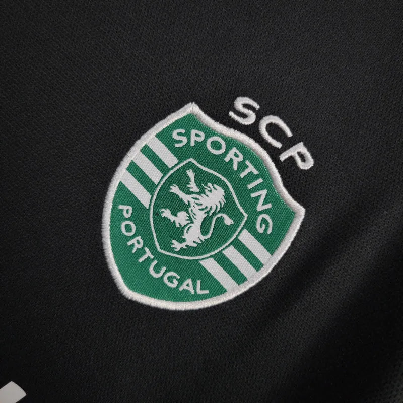 Kit Infantil Sporting Lisboa III 24/25 - Preto