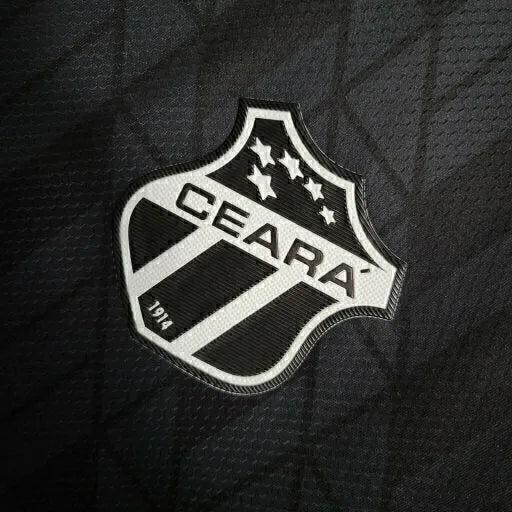 Camisa Ceará Edição Comemorativa 23/24 - Torcedor Masculina - Preta com detalhes em branco