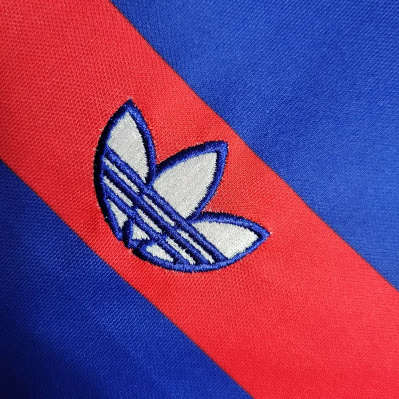 Camisa Retrô Seleção da França I 1984/1986 - Masculina Adidas - Azul