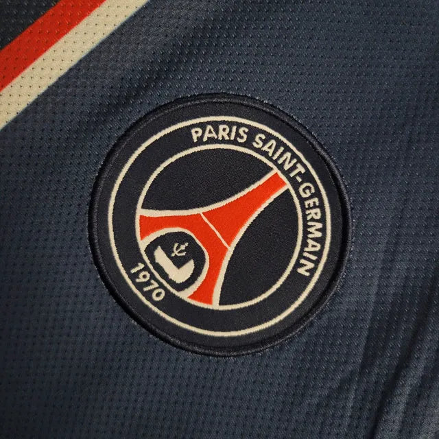 Camisa Retrô Paris Saint German I 2012/2013 - Masculina Nike - Azul com detalhes em vermelho e branco