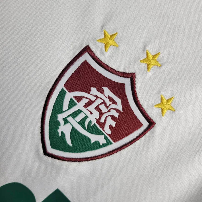 Camisa Retrô Fluminense II 2010 - Adidas Masculina - Branca com detalhes em verde e vermelho