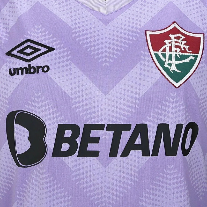 Camisa Fluminense Goleiro I 24/25 - Torcedor Umbro Masculina - Roxa