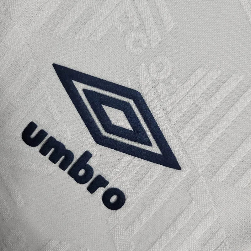 Camisa Tottenham I Retrô 91/93 - Umbro Masculina - Branca com detalhes em azul