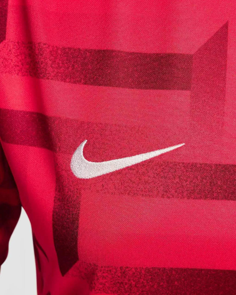 Camisa Seleção da Inglaterra Pré-jogo I 24/25 - Torcedor Nike Masculina - Vermelha