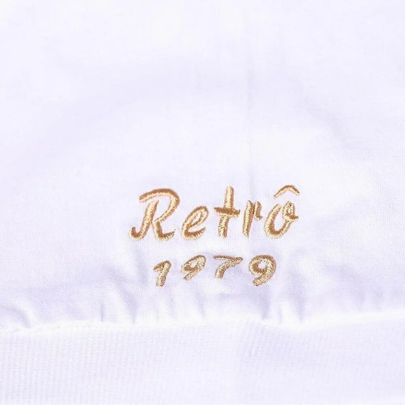 Camisa Retrô Corinthians Basílio 1979 - Masculina - Branca