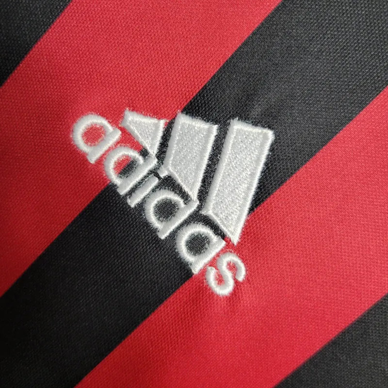 Camisa Retrô AC Milan I 2016/2017 - Masculina Adidas - Vermelha e preta