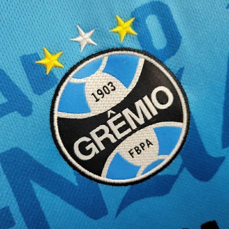 Camisa Grêmio Edição especial Treino 24/25 - Torcedor Umbro Masculina - Azul