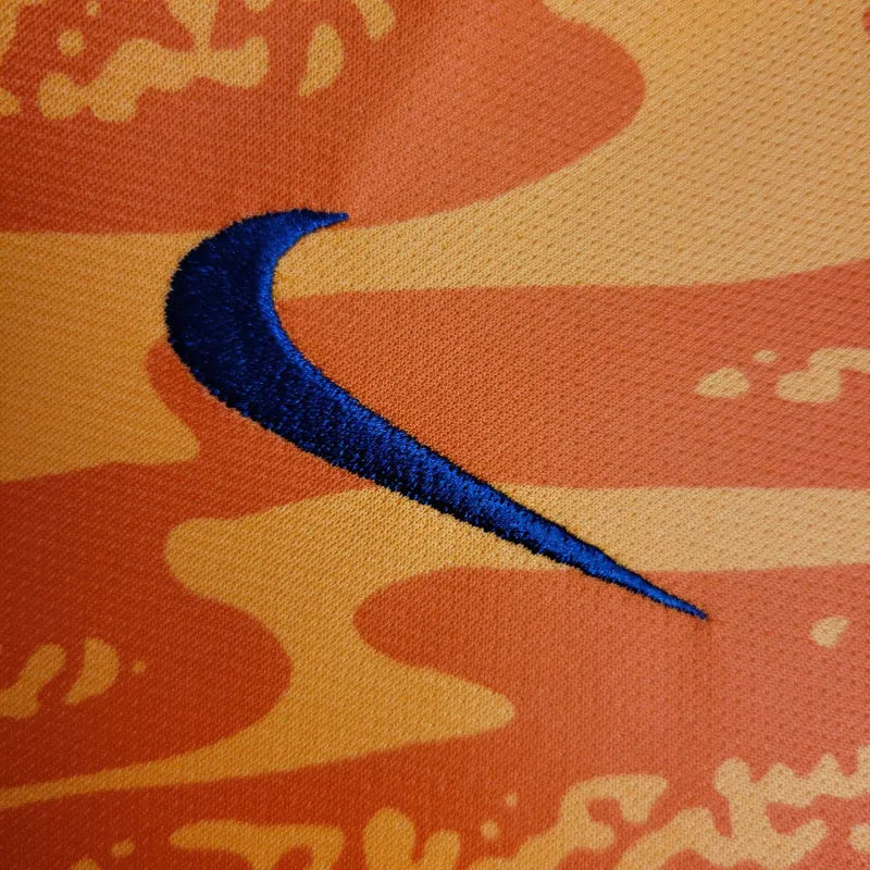 Kit Infantil Seleção da Inglaterra Goleiro 24/25 - Nike - Laranja