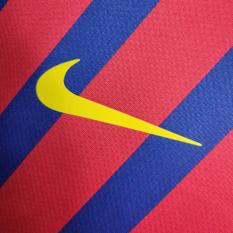 Camisa Retrô Barcelona I 11/12 - Masculina Nike - Azul e vermelha