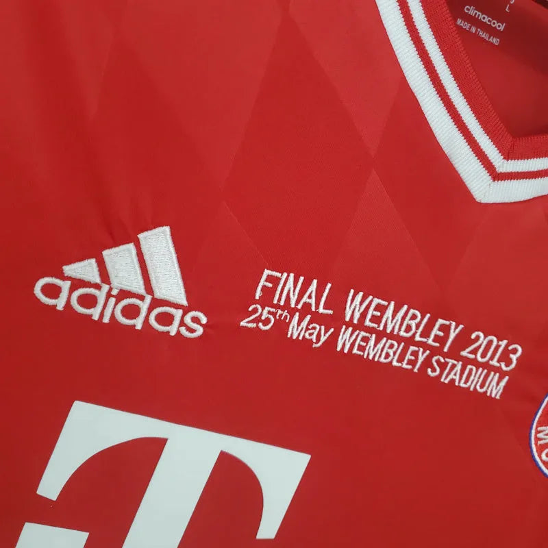 Camisa Retrô Bayern de Munique I 2013/2014 - Masculina Adidas - Vermelha