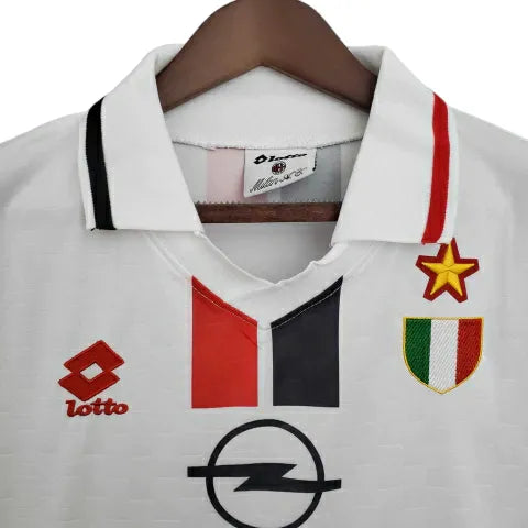 Camisa Retrô AC Milan II 1995/1997 - Masculina Lotto - Branca