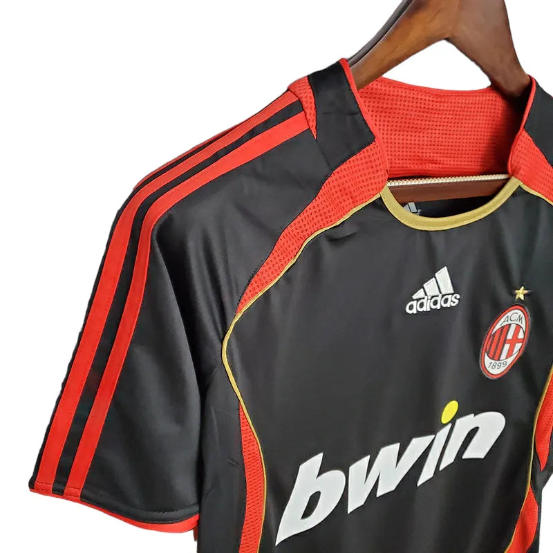 Camisa Retrô AC Milan II 2006 - Masculina Adidas - Preta