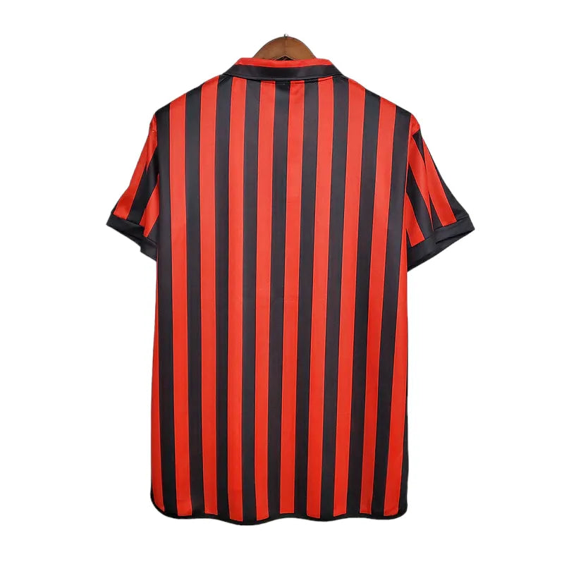 Camisa Retrô AC Milan I 1999/2000 - Masculina Adidas - Vermelha e preta