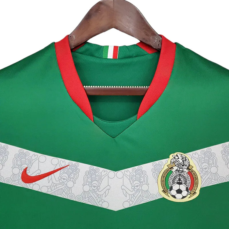 Camisa Retrô Seleção do México 2006 - Nike Masculina - Verde