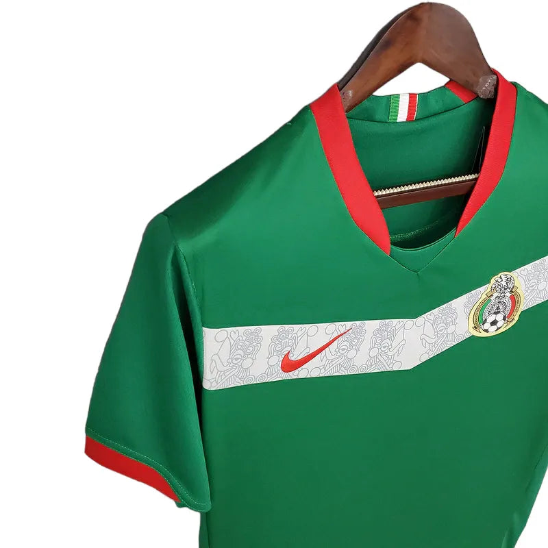 Camisa Retrô Seleção do México 2006 - Nike Masculina - Verde