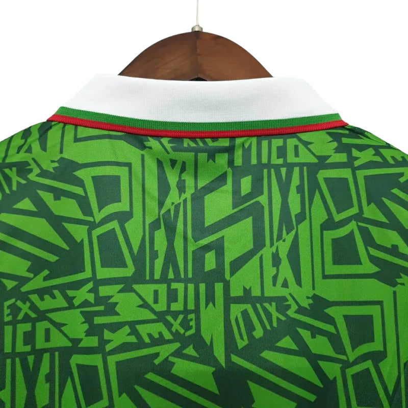 Camisa Seleção do México Retrô 1994 Verde - Umbro