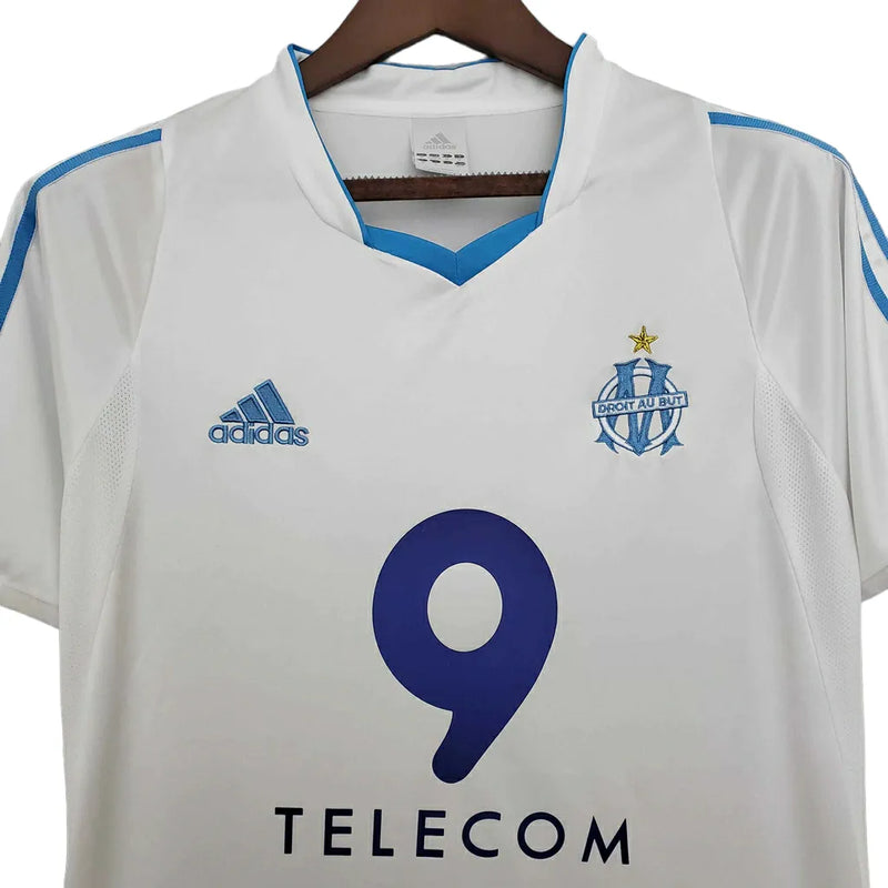 Camisa Marseille Retrô 2002/2003 Branca - Adidas