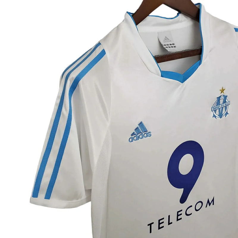 Camisa Marseille Retrô 2002/2003 Branca - Adidas