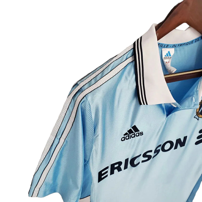 Camisa Marseille Retrô 1998/1999 Azul - Adidas