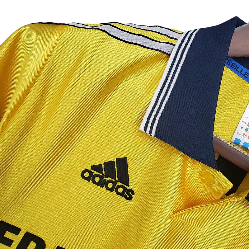 Camisa Marseille Retrô 1998/1999 Amarela - Adidas