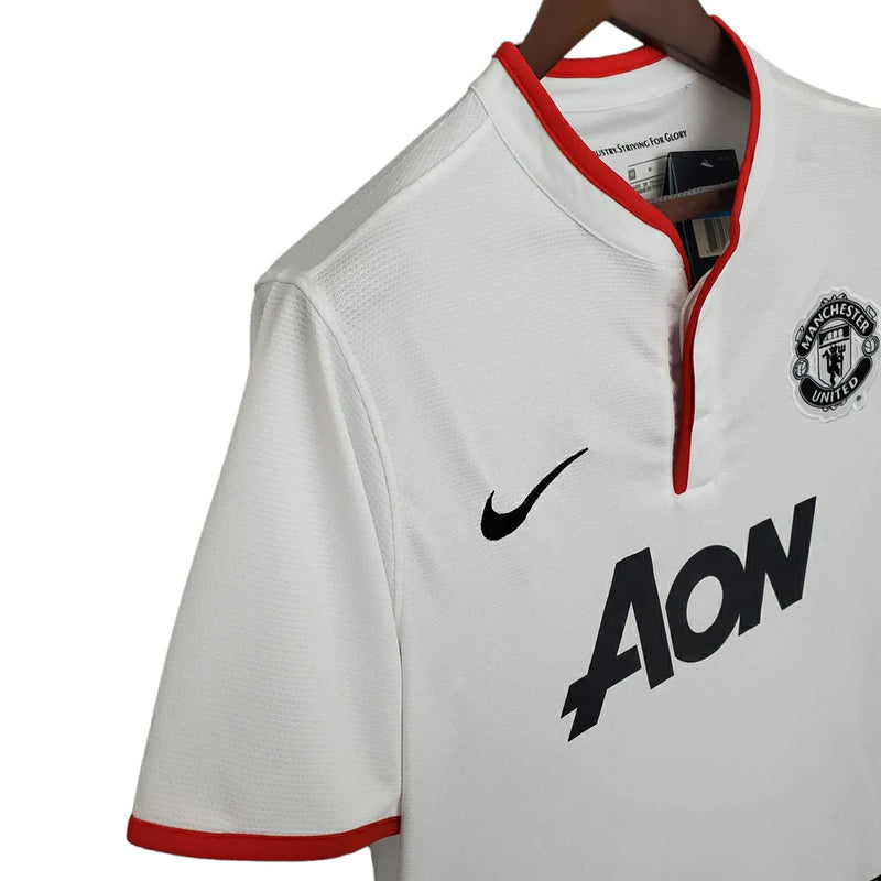 Camisa Manchester United Retrô 2013/2014 Branca - Nike