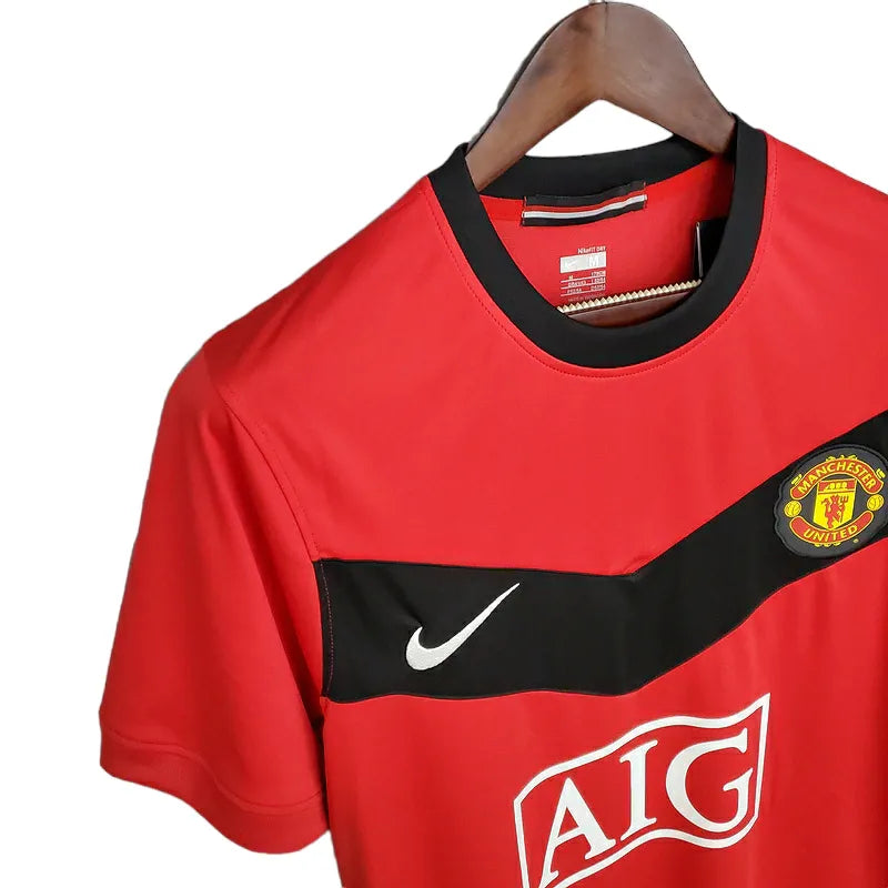 Camisa Manchester United Retrô 2009/2010 Vermelha - Nike