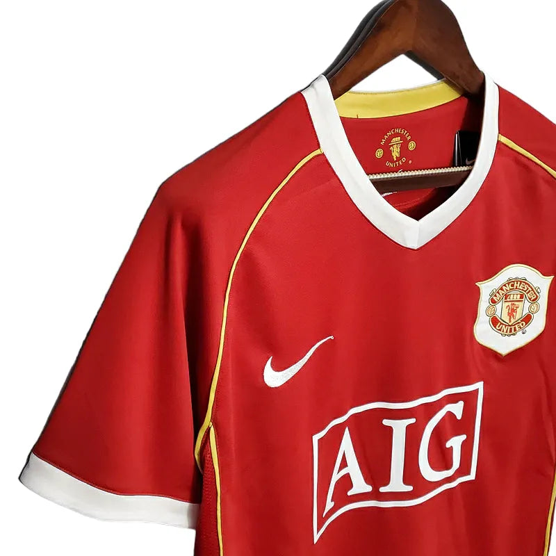 Camisa Manchester United Retrô 2006/2007 Vermelha - Nike