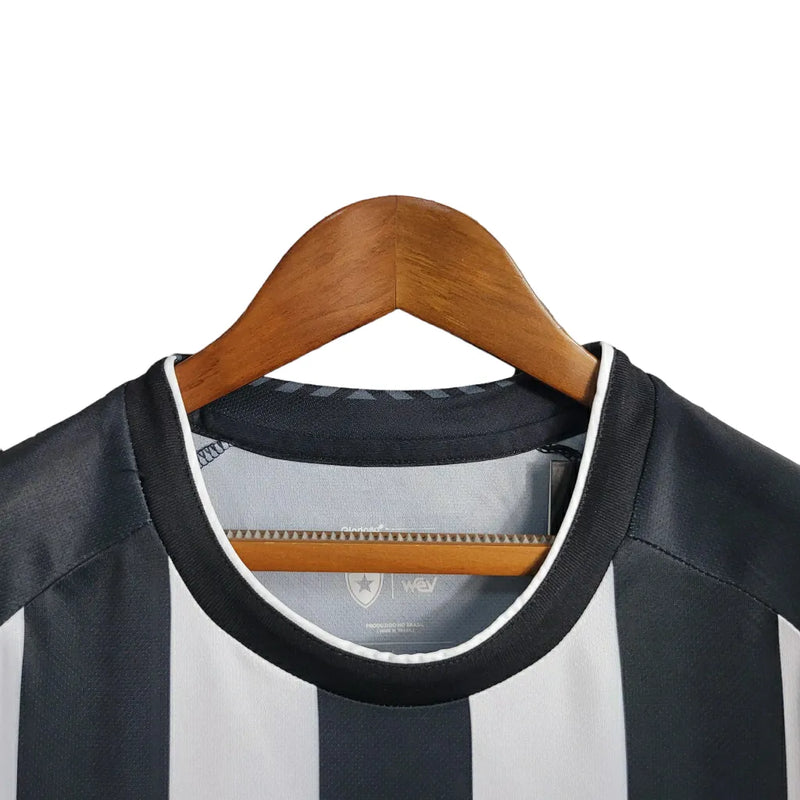 Camisa Botafogo I 23/24 - Feminina - Branco e Preto