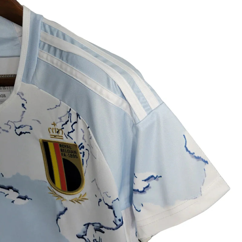 Camisa Bélgica 23/24 - Torcedor Adidas Feminina - Azul