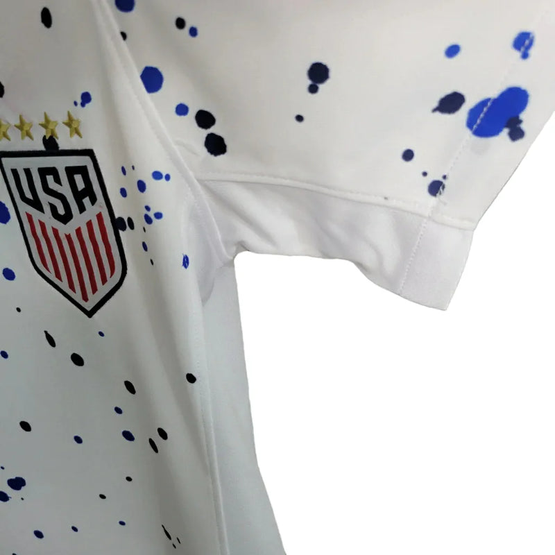 Camisa Estados Unidos I 23/24 - Feminina Nike - Branco