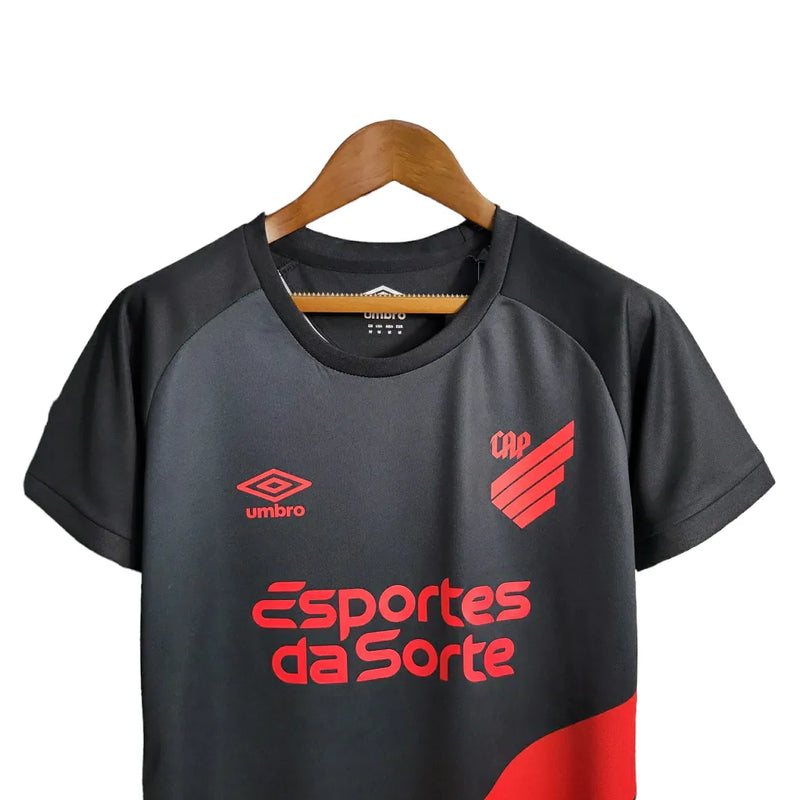 Camisa Athletico Paranaense II 23/24 - Torcedor Umbro Feminina - Preta