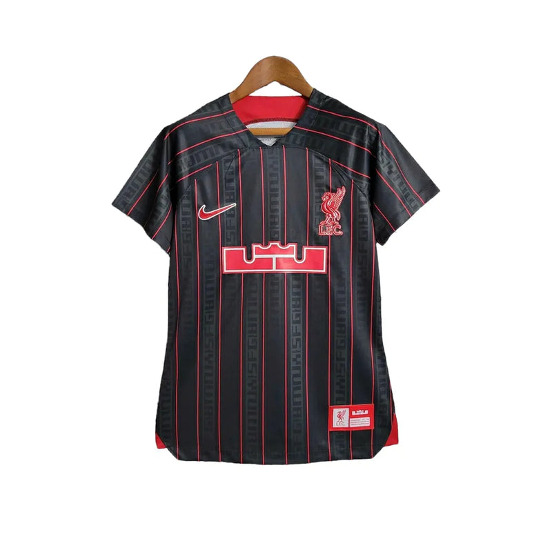 Camisa Liverpool 23/24 -Torcedor Feminina Nike - Preto