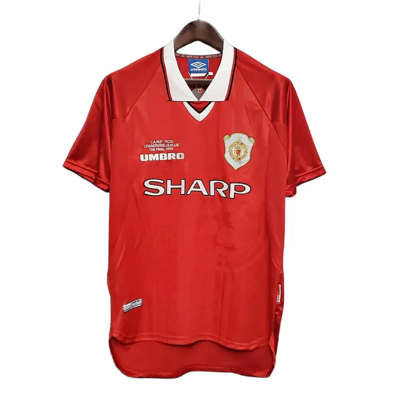 Camisa Manchester United Retrô 1999/2000 Vermelha - Umbro