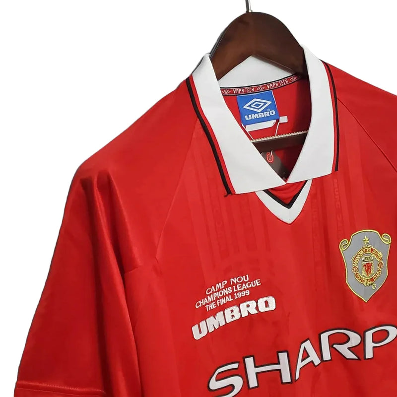 Camisa Manchester United Retrô 1999/2000 Vermelha - Umbro