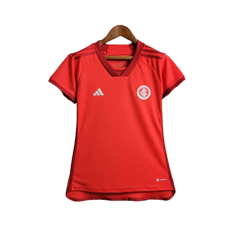 Camisa Internacional I 23/24 - Torcedor Adidas Feminina - Vermelha