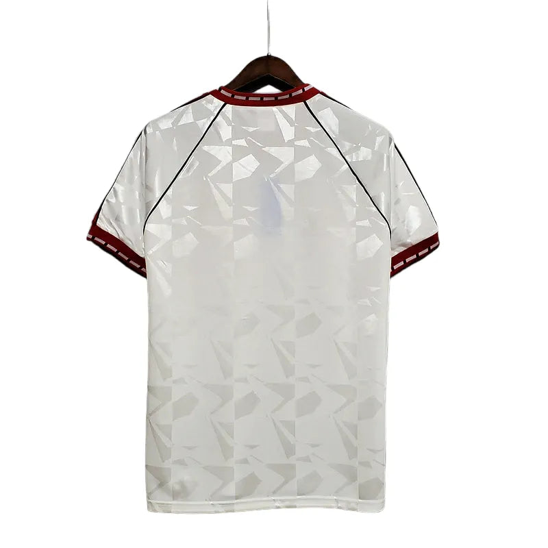 Camisa Manchester United Retrô 1991 Branca - Adidas