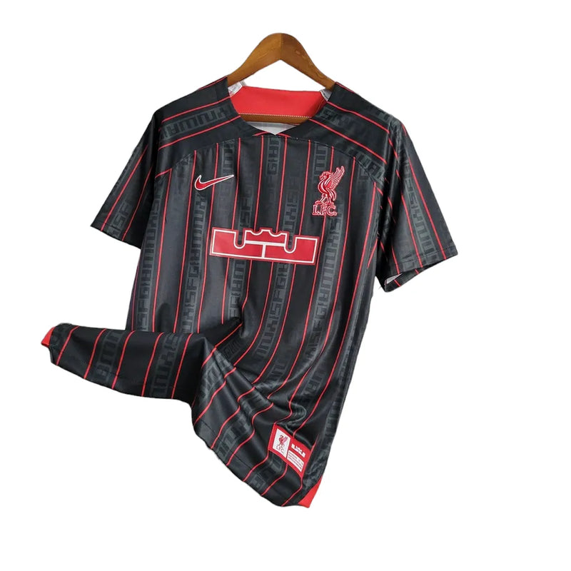 Camisa Liverpool 23/24 - Torcedor Nike Masculina - Preta