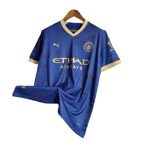 Camisa Manchester City 23/24 Torcedor Puma Masculina - Azul