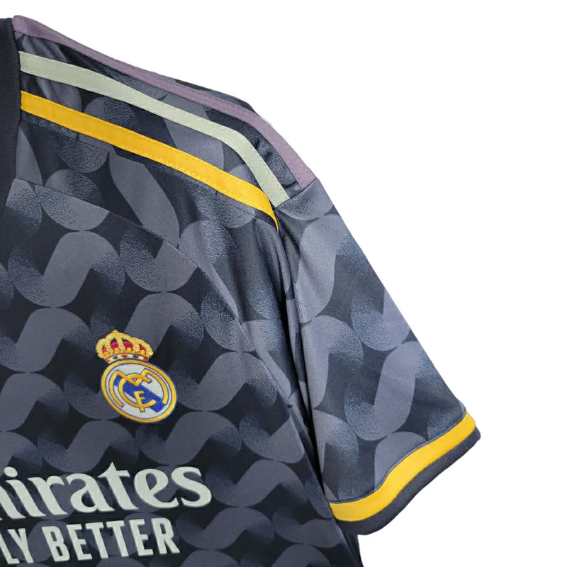 Camisa Real Madrid Away 23/24 - Torcedor Adidas Masculina - Cinza